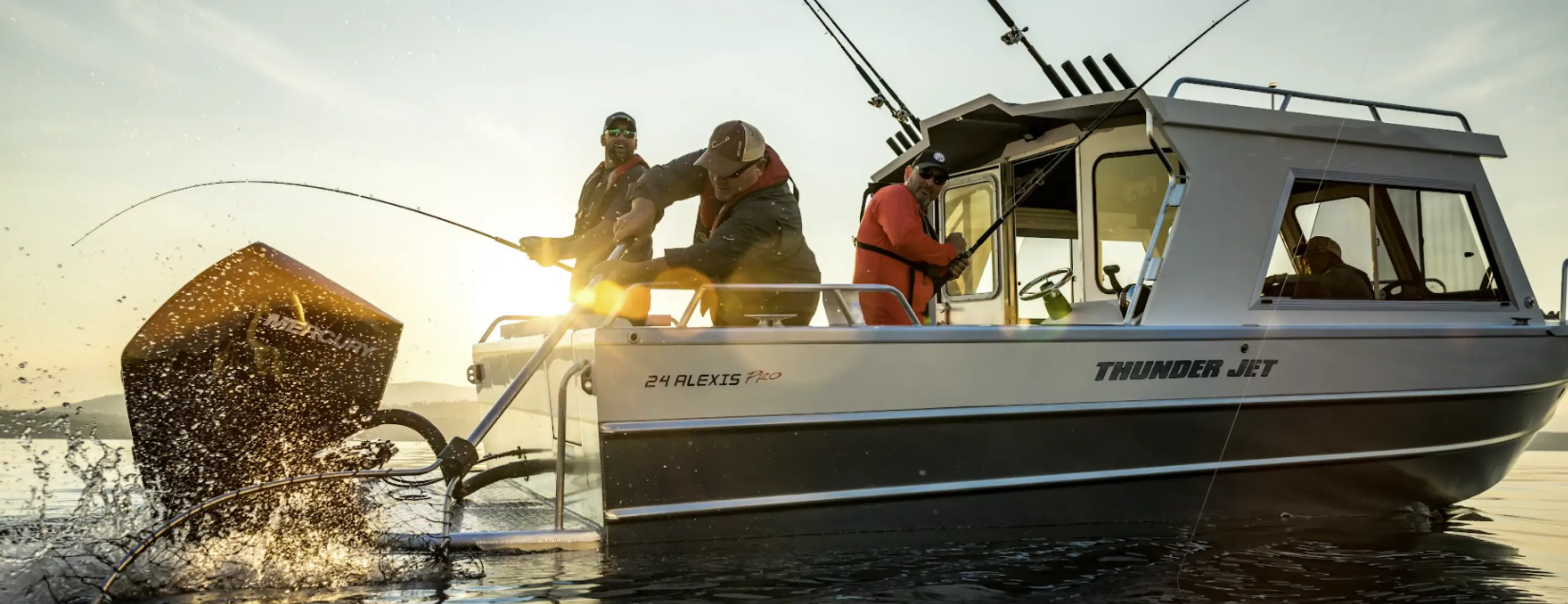 Family Fishing on a ThunderJet Fishing Boat | River City Marine