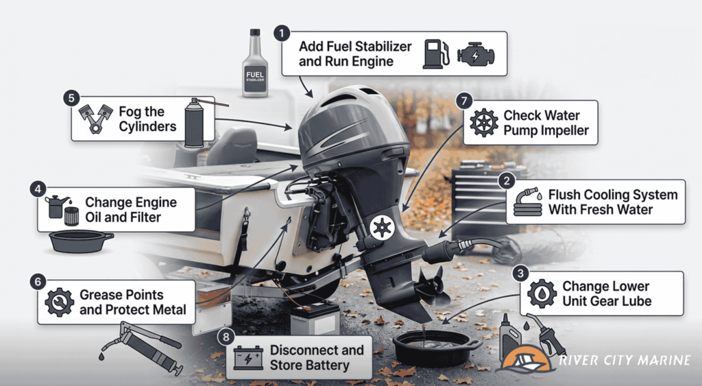 How to Winterize an Outboard Motor